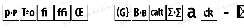 icons Regular字体转换